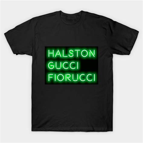 halston gucci fiorucci t shirt